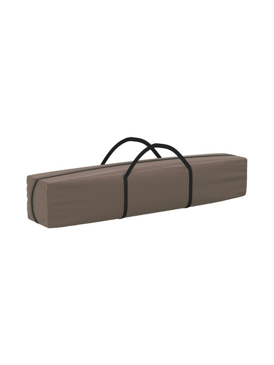 vidaXL Πτυσσόμενο Κιόσκι Κήπου Taupe 2x2m