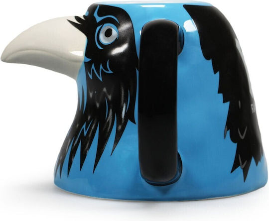 Half Moon Bay Ravenclaw Eagle Κούπα Κεραμική Μαύρη 350ml