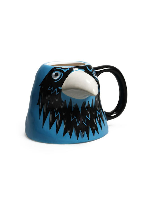 Half Moon Bay Ravenclaw Eagle Κούπα Κεραμική Μαύρη 350ml
