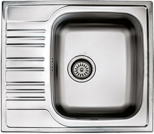 Fortinox Valley 25150 107-25150-110 25150-110 Drop-In Мивка Inox Сатен Ш58xД51см Сребрист