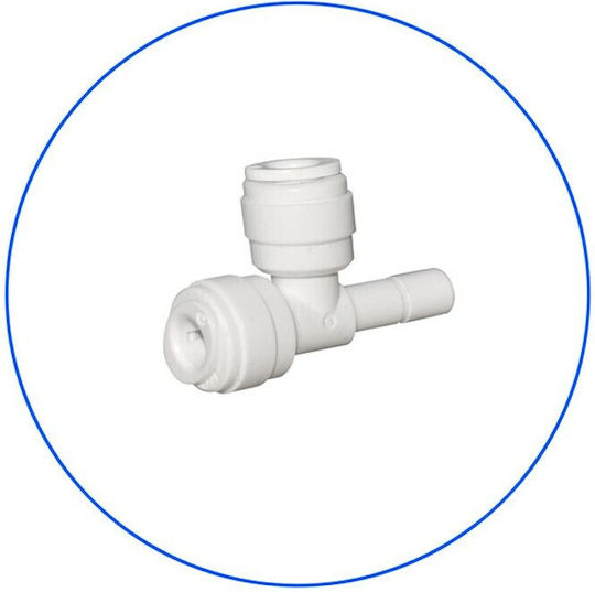Aqua Filter In Line Заключващ механизъм Адаптер за водни филтри AQ-A4SRT4-W Tee Plug