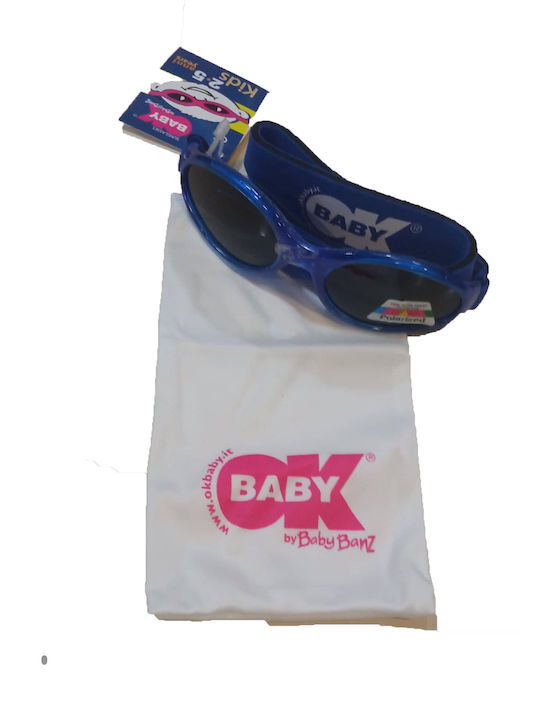 OK Baby 0-2 Години Бебешки Детски Слънчеви Очила Сини За 0-2 Години