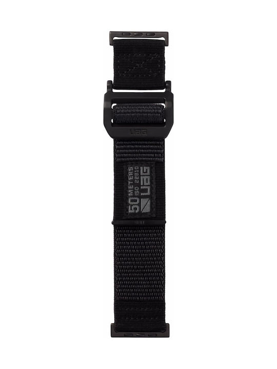 UAG Active Каишка Текстил Graphite/Black (Apple Watch 44/45/46mm/Ultra 49mm) 194004114032