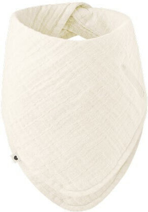 Bibs Simple Bandana Fabric with Button Ivory