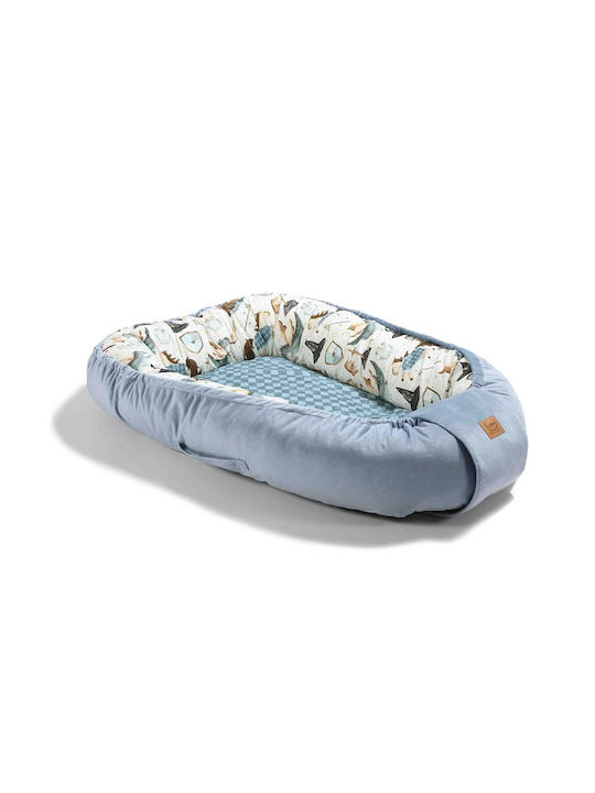 La Millou Baby Pillow Nest Prince Wind Blue 45x90cm