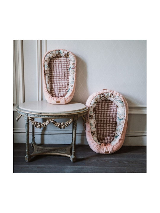 La Millou Βρεφικό Μαξιλάρι Φωλιά Princess Powder Pink 45x90εκ.
