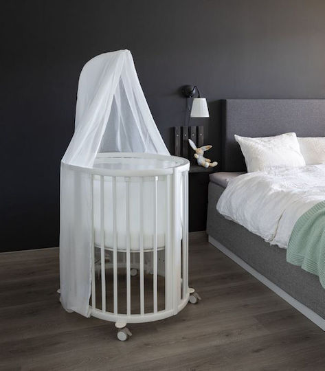 Stokke Wiege Sleepi Mini mit Rädern White