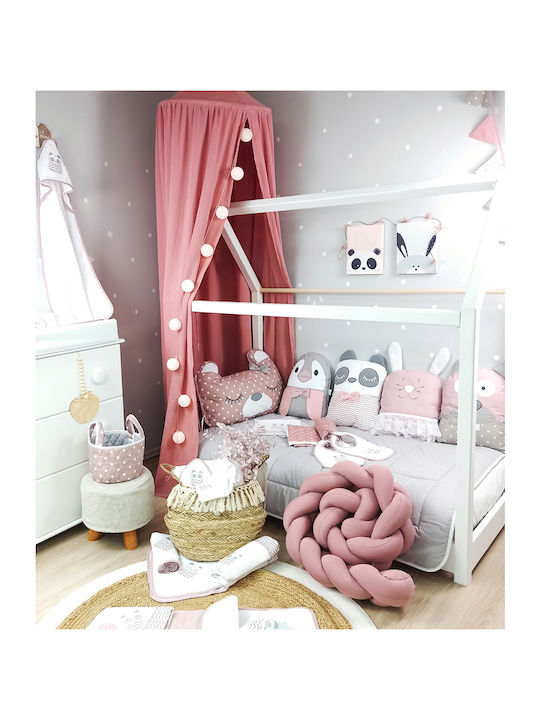 Baby Star Tiny Friends Ροζ 105x145cm 7022