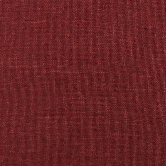 Табуретка Табуретка за крака Текстил Бордо 45x29.5x39бр