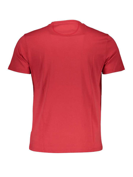 La Martina Men's Short Sleeve T-shirt Red