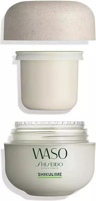 Shiseido Waso Shikulime Moisturizing & Αnti-aging 48h Day Cream Suitable for All Skin Types Refill 50ml