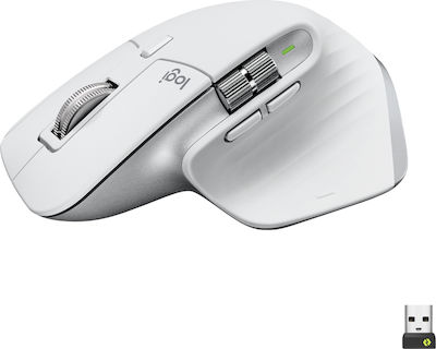 Logitech MX Master 3S for Mac Ασύρματο Εργονομικό Bluetooth Ποντίκι Pale Gray