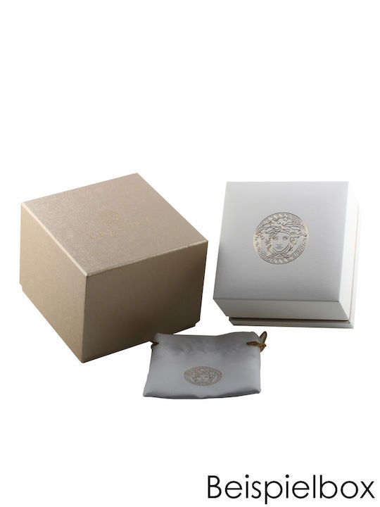 Versace Chain Reaction Ρολόι Μπαταρίας με Καουτσούκ Λουράκι Versace Chain Reaction Ρολόι Μπαταρίας με Καουτσούκ Λουράκι