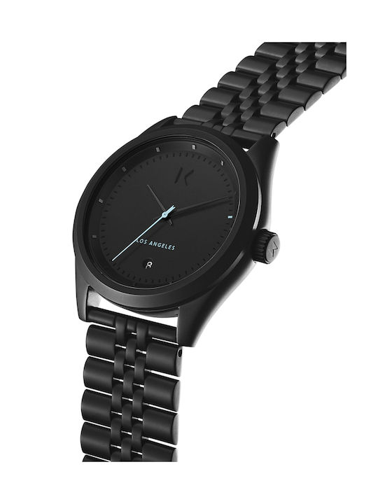 MVMT Oath Watch Battery with Black Metal Bracelet