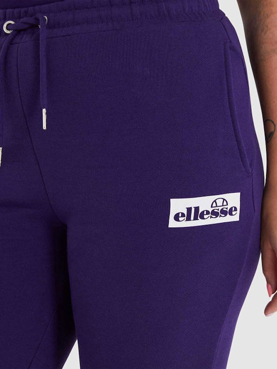 Mani Παντελόνι Φόρμας με Λάστιχο Fleece Μωβ