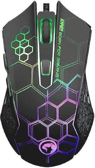 Marvo KM409 Set Gaming Tastatură cu iluminare RGB & Mouse (Engleză US)
