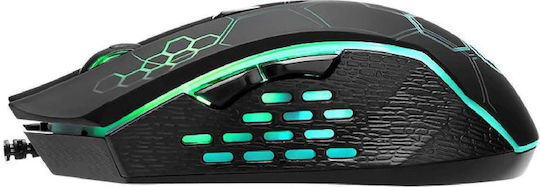 Marvo KM409 Set Gaming Tastatură cu iluminare RGB & Mouse (Engleză US)