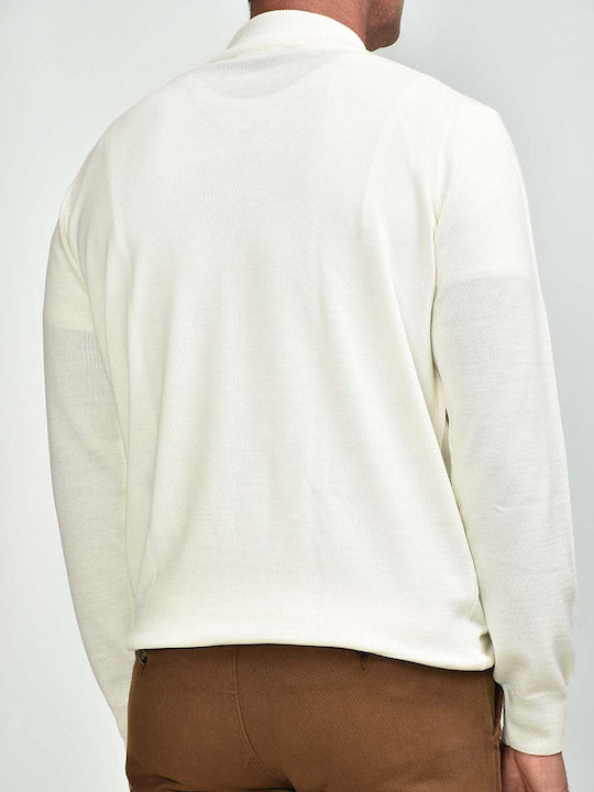 Ellemme Men's Long Sleeve Sweater White