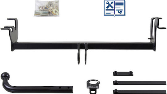 Auto Hak Tow Hook Car Suzuki Jimny 1998-2018 Maximum Towing Weight 1300kg with Screws