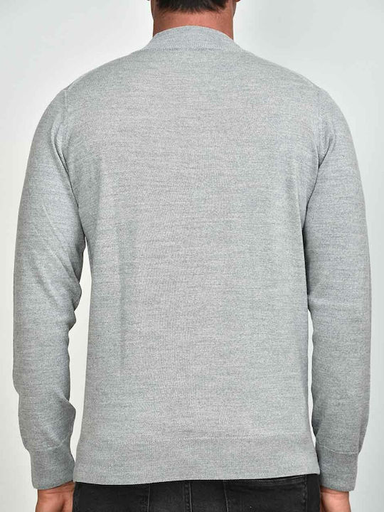 Ellemme Men's Long Sleeve Sweater Gray