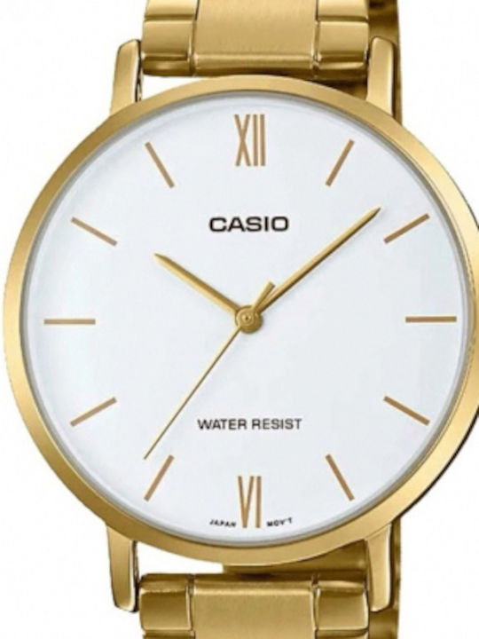 Casio Enticer Ρολόι Μπαταρίας με Μεταλλικό Μπρασελέ Casio Enticer Ρολόι Μπαταρίας με Μεταλλικό Μπρασελέ