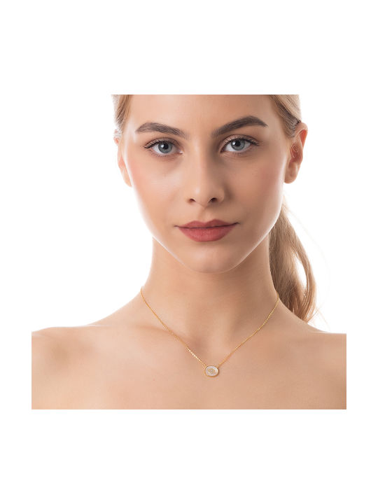 Oxzen Necklace from Gold Plated Silver