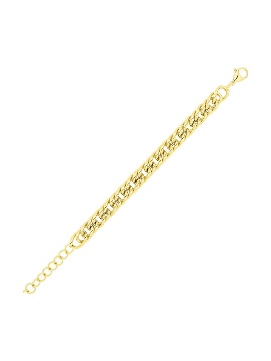 Visetti Herren Kette Hand aus Stahl Breit Dicke 12.4mm und Länge 23cm Visetti Herren Kette Hand aus Stahl Breit Dicke 12.4mm und Länge 23cm