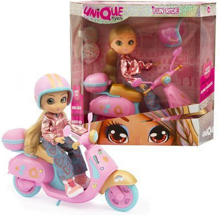 Giochi Preziosi Fun Ride Doll Unique Eyes for 3++ Years 25cm (Various Designs/Assortments of Designs) 1pc