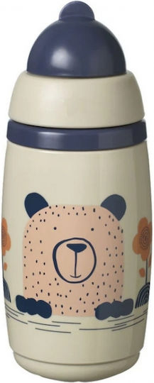 Tommee Tippee Παιδικό Ποτηράκι από Πλαστικό Μπεζ 266ml για 12m+