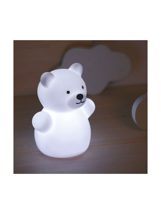 Reer LED Kinder Dekorative Lampe Lumilu Bear Weiß