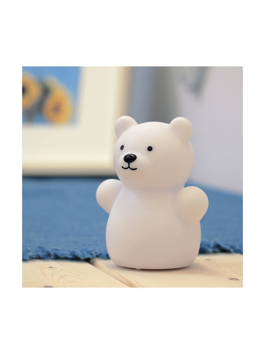 Reer LED Kinder Dekorative Lampe Lumilu Bear Weiß