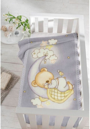 Piel SA Babydecke Wickeltücher für Kinderzimmer 6375 Sleepy Bear 80x110cm Piel SA Babydecke Wickeltücher für Kinderzimmer 6375 Sleepy Bear 80x110cm