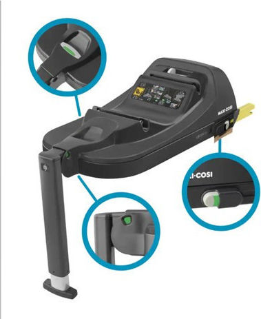 Maxi-Cosi Baza scaunului auto pentru copii Negru cu Isofix CabrioFix i-Size