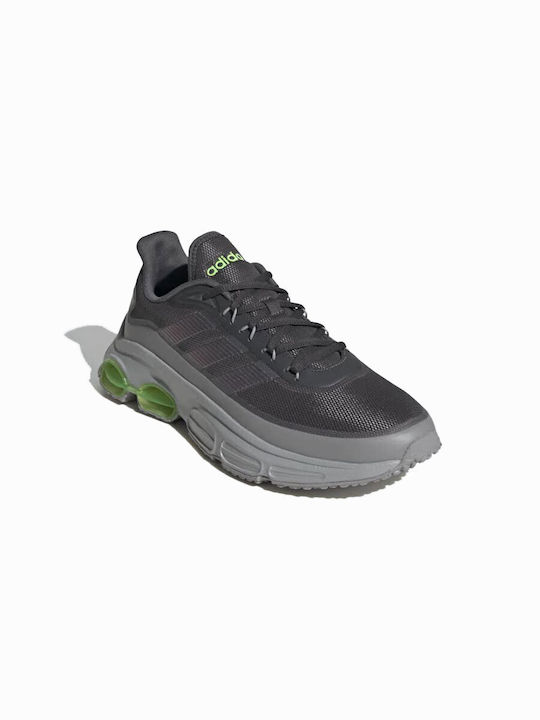 Adidas Quadcube Sneakers Grey Six / Signal Green