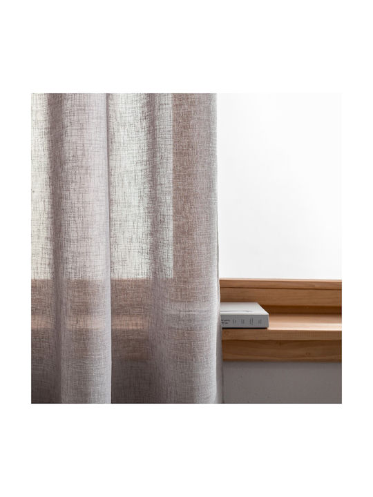 Gofis Home Curtain with Tunnel Combe 502 48 Shadow Grey 140x280cm