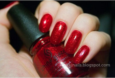 China Glaze Lacquer Gloss Βερνίκι Νυχιών Κόκκινο Ruby Pumps 14ml