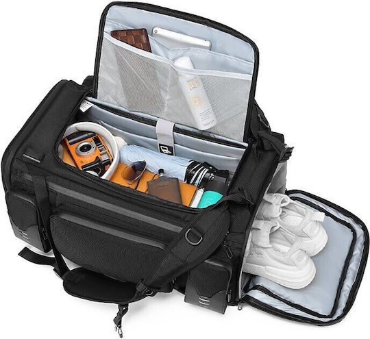 Ozuko Sack Voyage Back 60lt Black Fabric L60xW30xH29cm