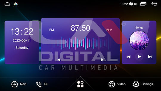LM Digital Car Audio System for Peugeot Boxer / 308 Fiat Ducato Citroen Jumper / Jumpy 2013 (Bluetooth/USB/AUX/WiFi/GPS/Apple-Carplay/Android-Auto) with Touch Screen 9"