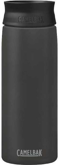 Camelbak Hot Cap Travel Mug Glass Thermos Stainless Steel BPA Free Black 600ml with Mouthpiece 1834002060