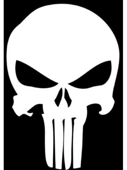 Takeposition Punisher Skull Μπλούζα σε Μαύρο χρώμα