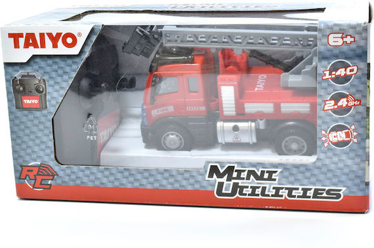 Taiyo Fire Truck Ferngesteuertes Feuerwehrfahrzeug Rot