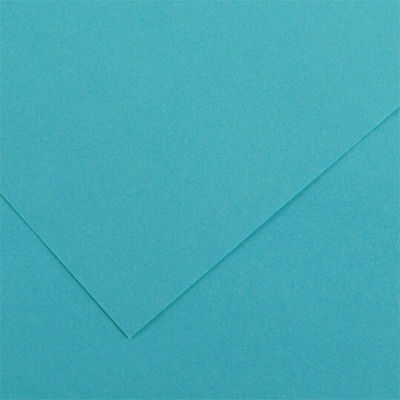 Canson Canson Cardboard Colorline Double Sided Blue 25 Turquoise 50x70cm