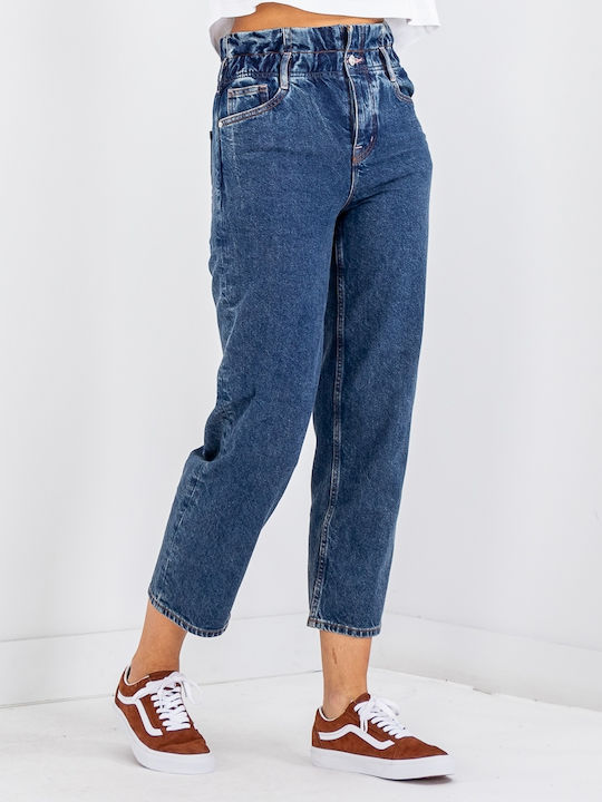 The Break Hoch tailliert Damenjeans in Paperbag-Passform