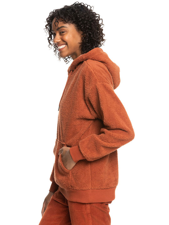 Roxy Call Me Women's Hooded Sweatshirt Baked Clay