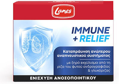 Lanes Immune Relief Ergänzungsmittel zur Stärkung des Immunsystems 30 Mützen