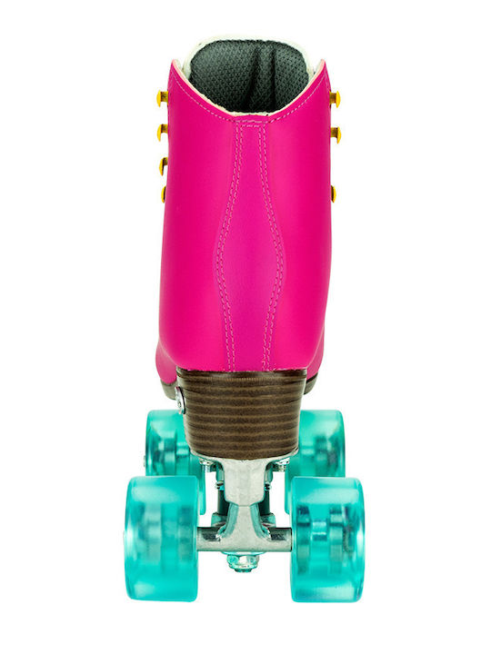 Riedell Orbit Quadruplu Reglabil Role Roz Pentru Adulți