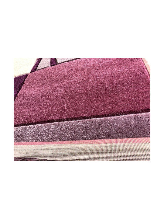 Koulis Carpets Rea 762 Covor Rectangular roz închis