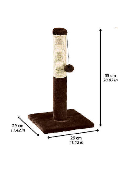 Ferplast Pa 4014 Kratzbaum Pole Mehrfarbig 29x29x53cm 74014014