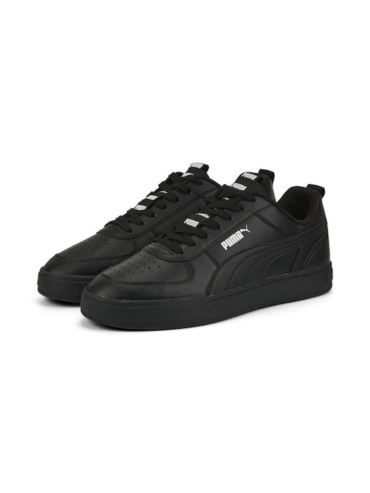 Puma Caven Tape Ανδρικά Sneakers Μαύρα