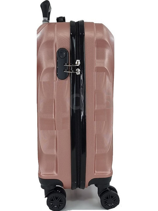 Forecast P009-20 Kabinenreisekoffer Hartschalen Rose Gold mit 4 Räder Höhe 55cm